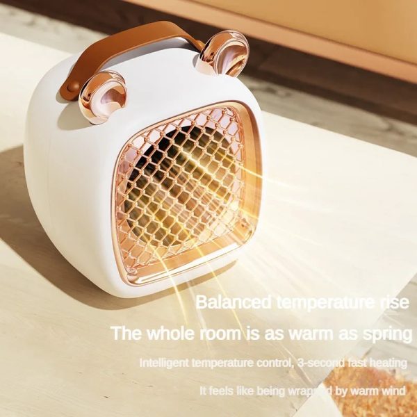 Cat Design Electric Room Heater, Portable Fan Heater For Home & Office